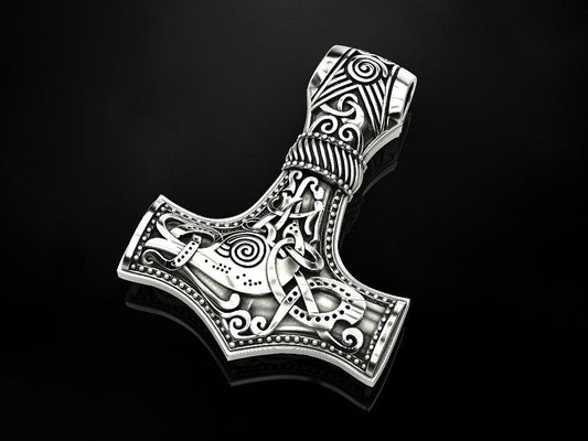 Hammer Torah Pendant Amulet - Tradition X