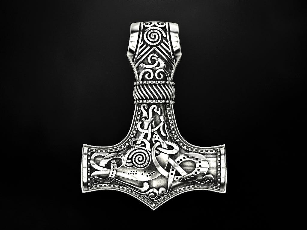 Hammer Torah Pendant Amulet - Tradition X