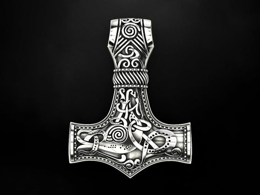 Hammer Torah Pendant Amulet - Tradition X
