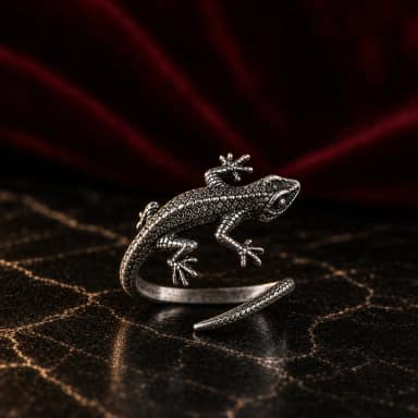 Bohemian Lizard Ring