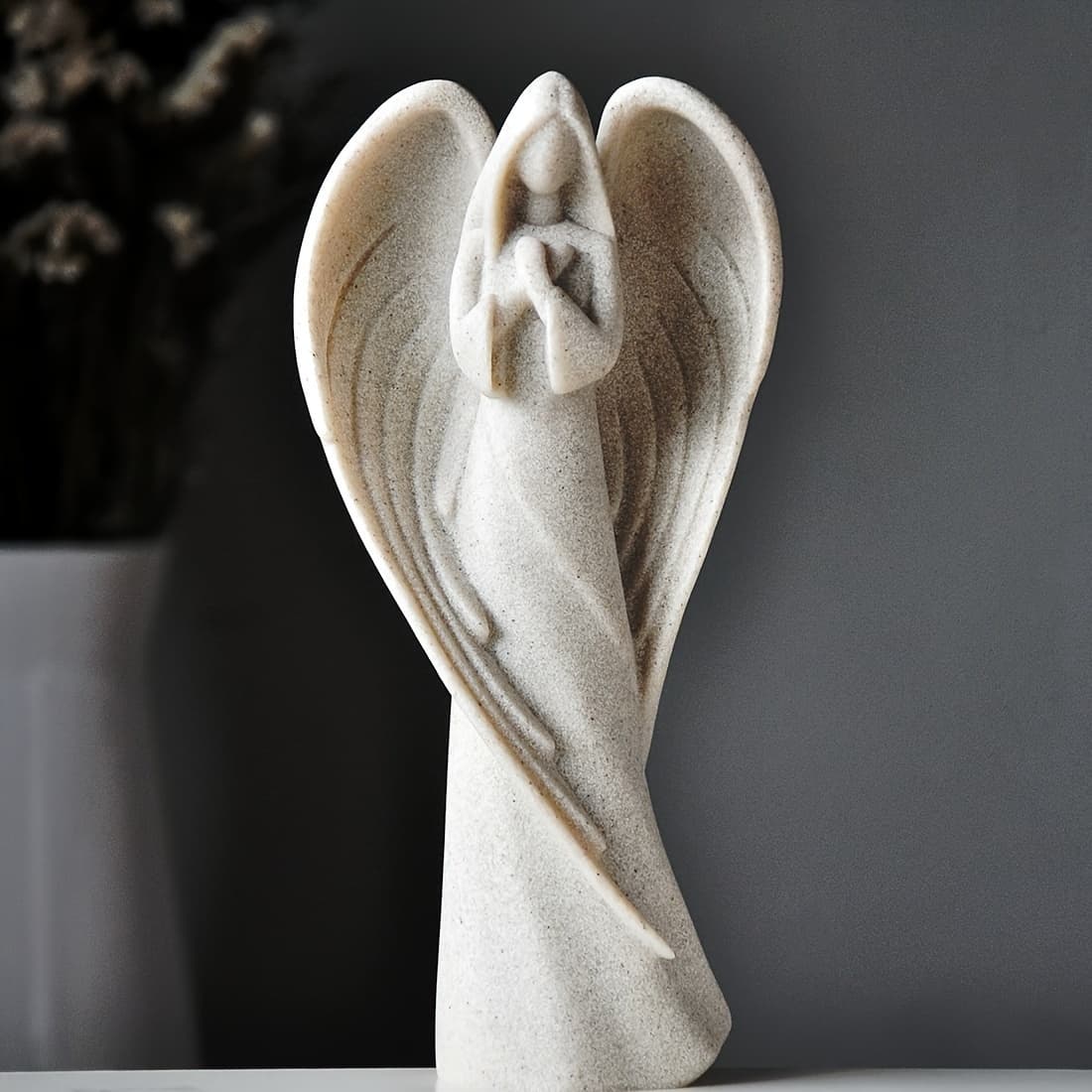 Guardian Angel Prayer Statue