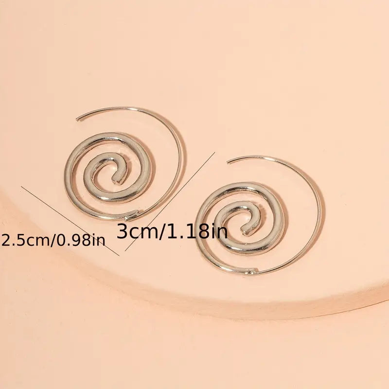 Elysian Spiral Earrings