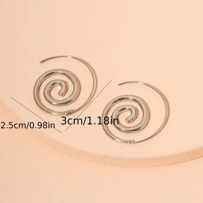 Elysian Spiral Earrings