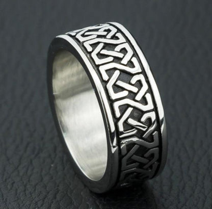 Vintage Retro Pattern Ring - Tradition X