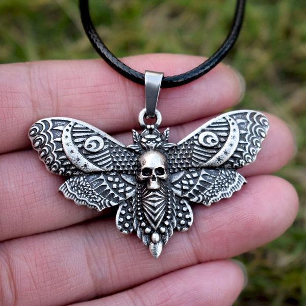 Death Skull Moth Pendant (Without Chain) - Tradition X