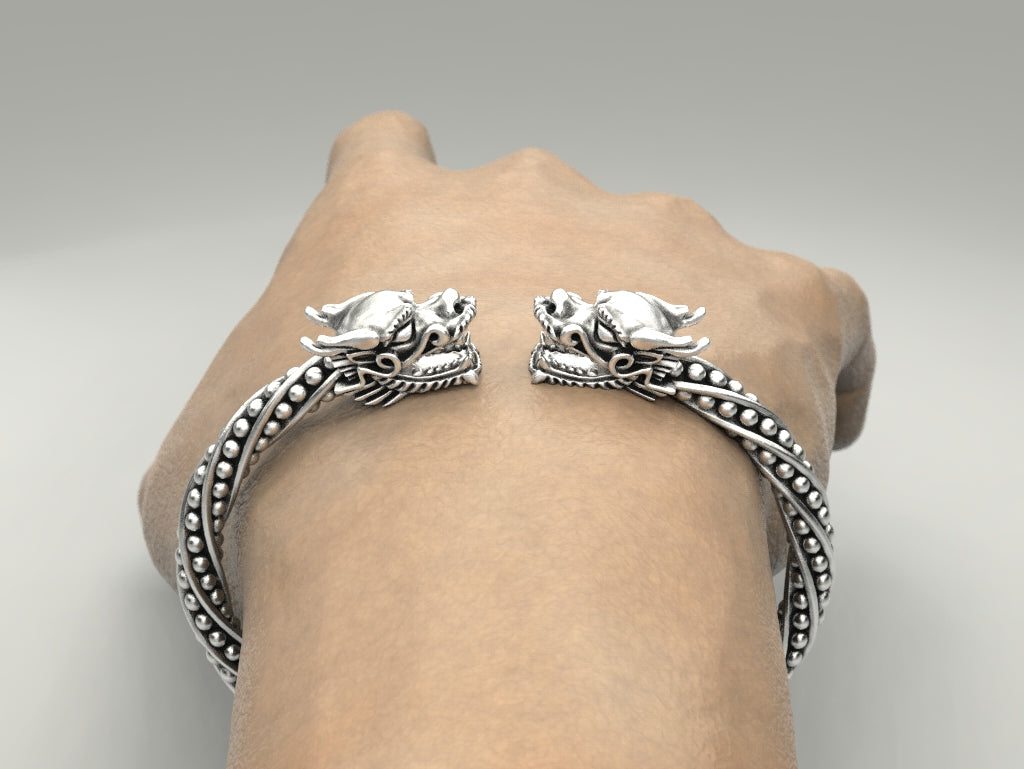 Double Head Dragon Bracelet - Tradition X