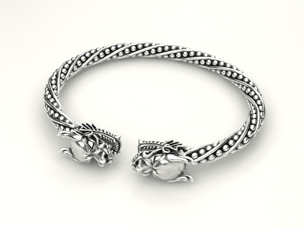 Double Head Dragon Bracelet - Tradition X