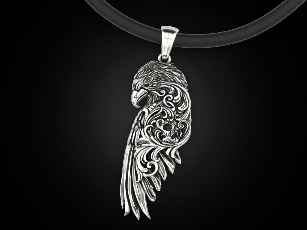 Raven Wing Pendant - Tradition X