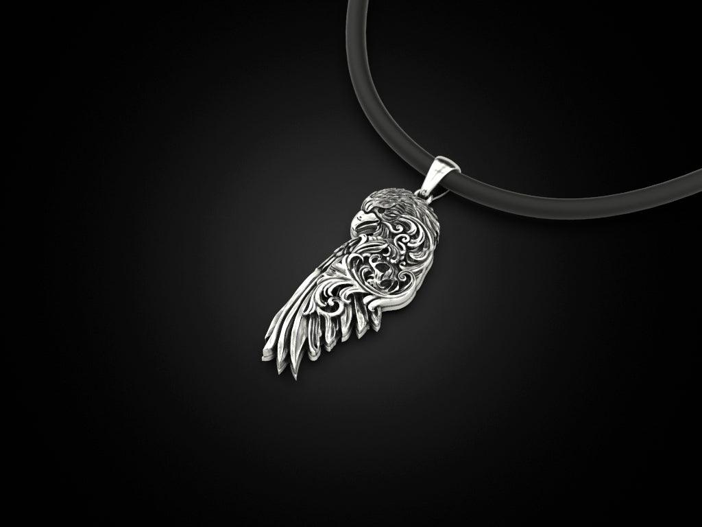 Raven Wing Pendant - Tradition X