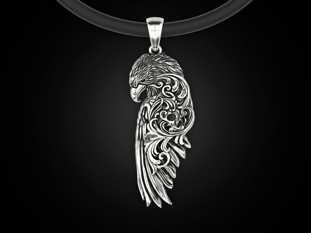 Raven Wing Pendant - Tradition X