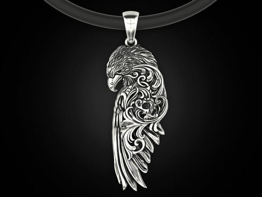 Raven Wing Pendant - Tradition X