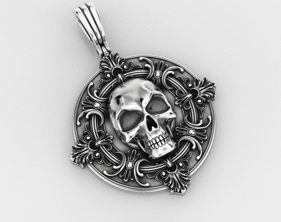 Skull Gothic Pendant - Tradition X