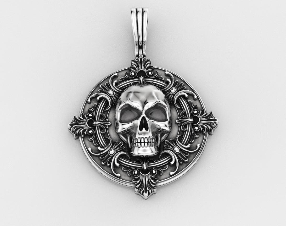 Skull Gothic Pendant - Tradition X