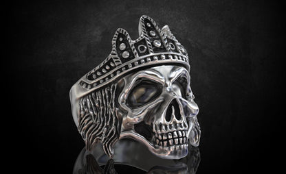 Crown Skull Ring - Tradition X